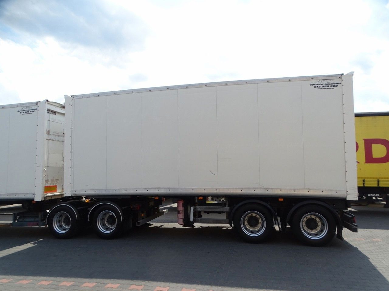 Samro JUMBO VEHICULAR BOX- 7,3 M + 7,3 M/KOFFER TANDEM - Semi-trailer kotak tertutup: gambar 4 Samro JUMBO VEHICULAR BOX- 7,3 M + 7,3 M/KOFFER TANDEM - Semi-trailer kotak tertutup: gambar 4