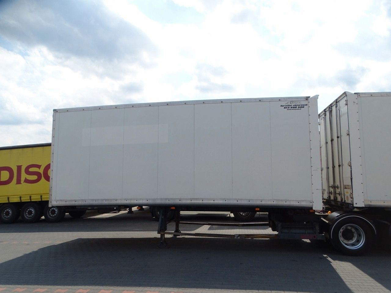 Samro JUMBO VEHICULAR BOX- 7,3 M + 7,3 M/KOFFER TANDEM - Semi-trailer kotak tertutup: gambar 3 Samro JUMBO VEHICULAR BOX- 7,3 M + 7,3 M/KOFFER TANDEM - Semi-trailer kotak tertutup: gambar 3