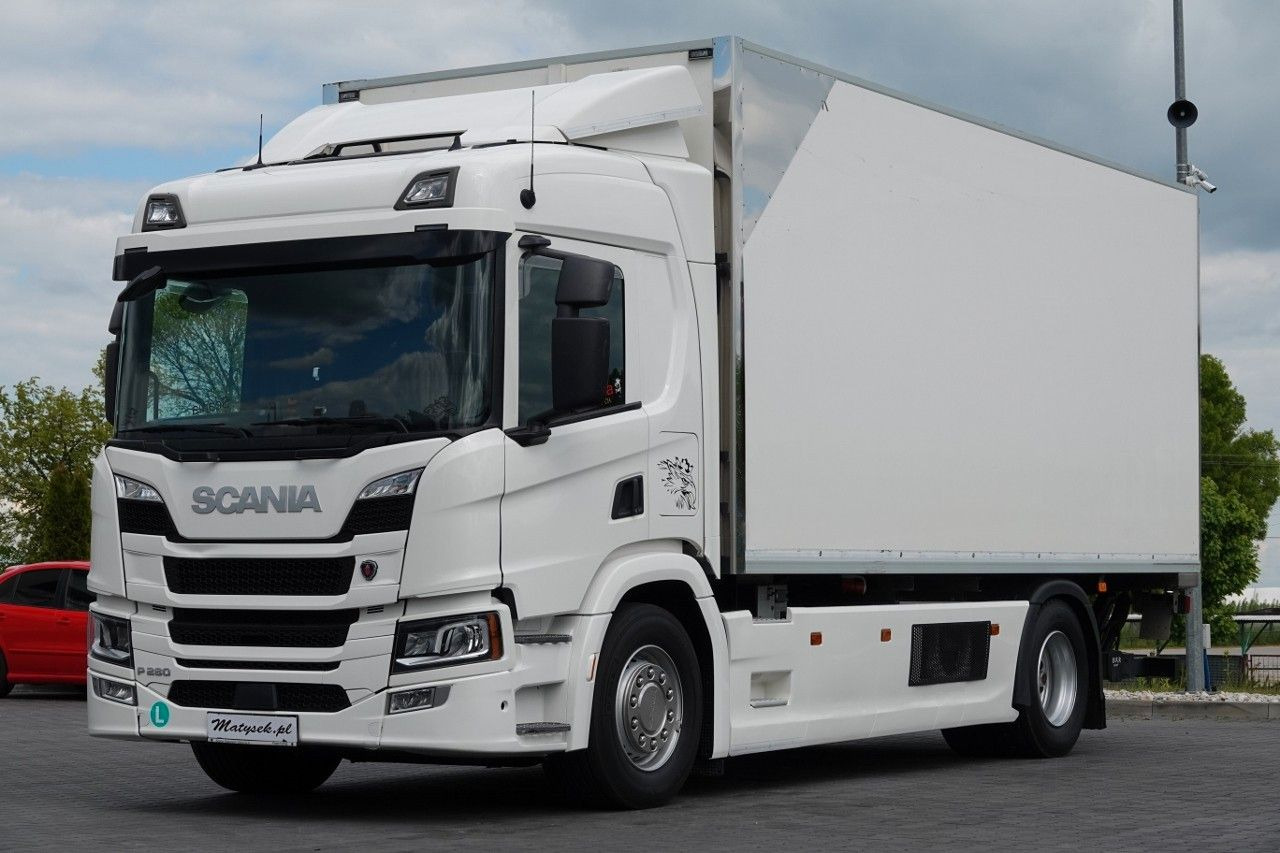 Scania P 280 / 4x2 / CHŁODNIA -6,2 M / AGREGAT FRIGO BL - Truk box: gambar 1 Scania P 280 / 4x2 / CHŁODNIA -6,2 M / AGREGAT FRIGO BL - Truk box: gambar 1