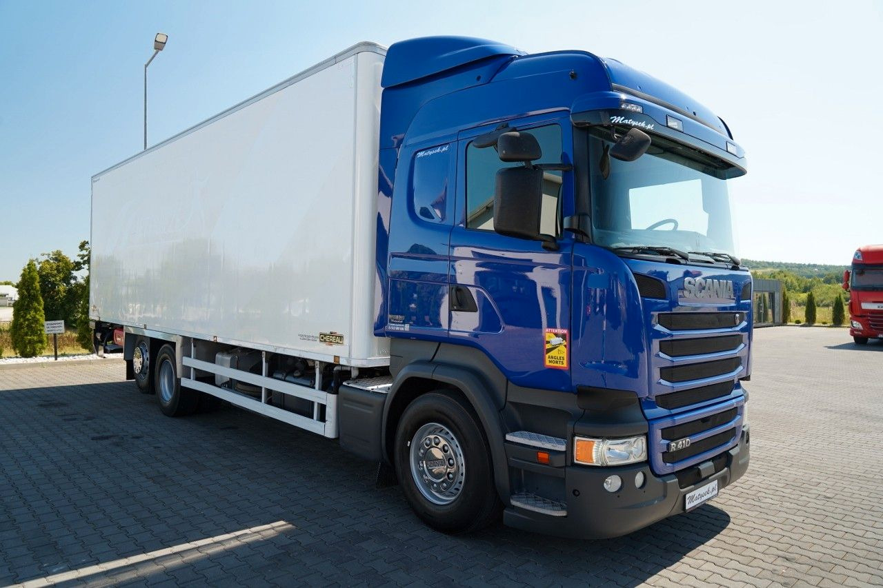 Scania R 410 / 6X2 / CHŁODNIA / SOLÓWKA / Agregat CARRI - Truk berpendingin: gambar 2 Scania R 410 / 6X2 / CHŁODNIA / SOLÓWKA / Agregat CARRI - Truk berpendingin: gambar 2