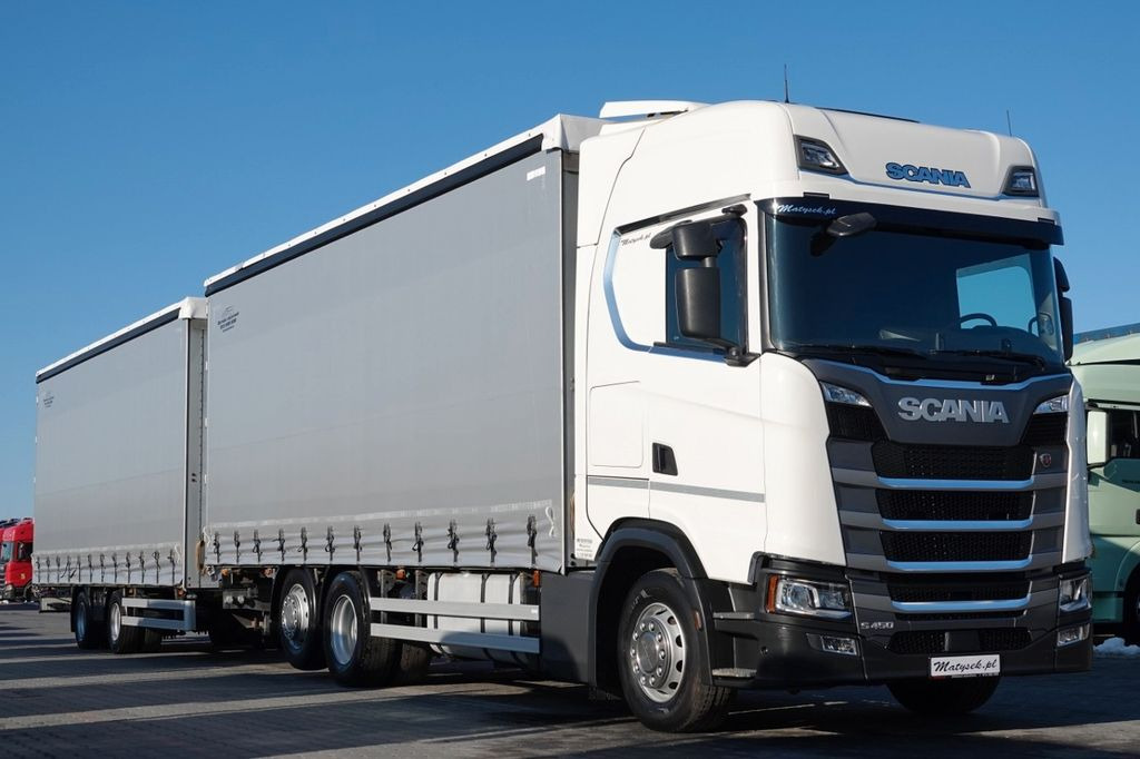 Scania S 450 / ZESTAW TANDEM / 120 M3 / I-PARK COOL - Truk dengan terpal samping: gambar 4 Scania S 450 / ZESTAW TANDEM / 120 M3 / I-PARK COOL - Truk dengan terpal samping: gambar 4
