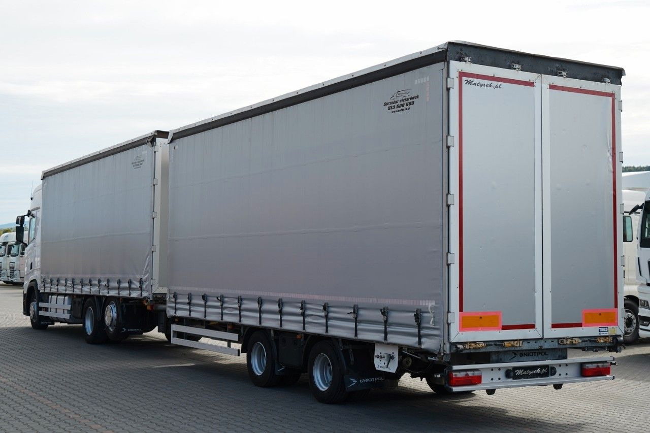 Truk dengan terpal samping Scania S 450 / ZESTAW TANDEM / 120 M3 / I-PARK COOL Scania S 450 / ZESTAW TANDEM / 120 M3 / PO KONTRAKCIE S: gambar 6 Truk dengan terpal samping Scania S 450 / ZESTAW TANDEM / 120 M3 / I-PARK COOL Scania S 450 / ZESTAW TANDEM / 120 M3 / PO KONTRAKCIE S: gambar 6