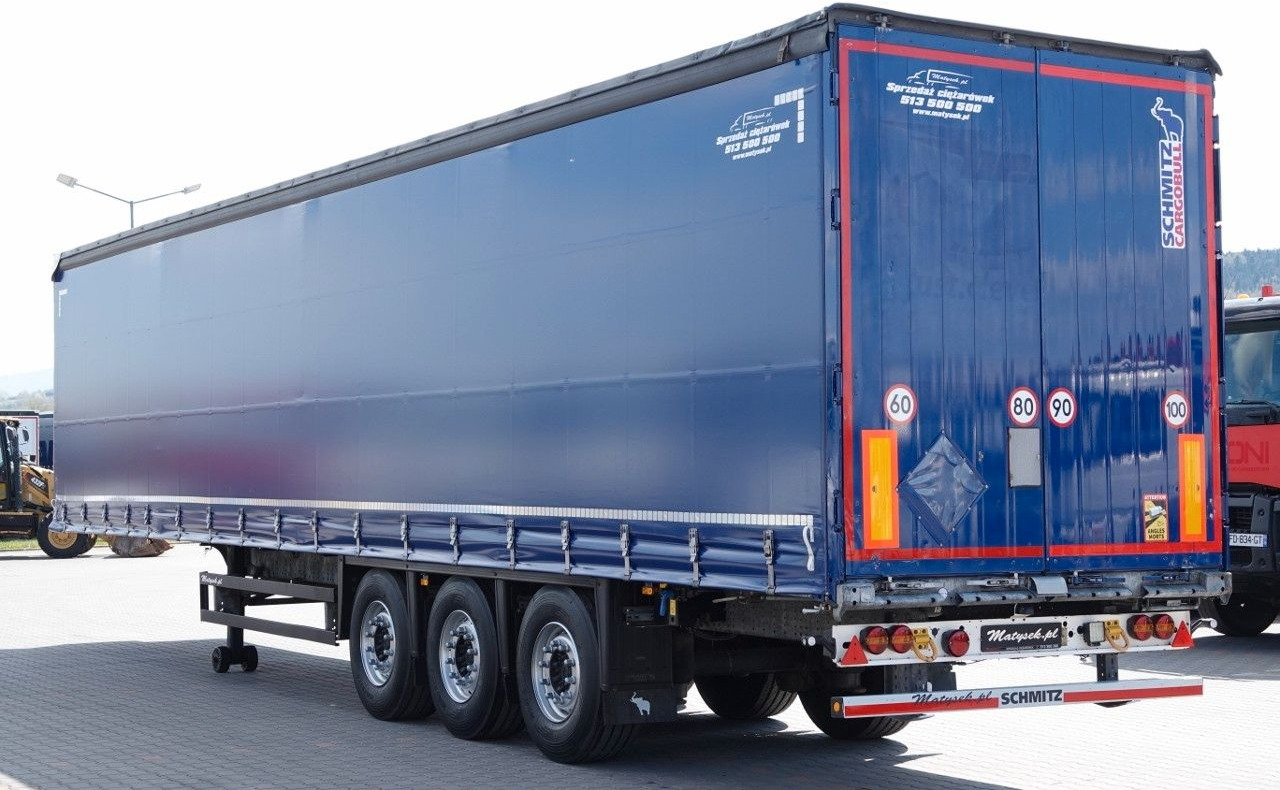 Schmitz Cargobull FIRANKA / STANDARD / OPONY 100% / MAŁO UŻYWANA - Semi-trailer dengan terpal samping: gambar 3 Schmitz Cargobull FIRANKA / STANDARD / OPONY 100% / MAŁO UŻYWANA - Semi-trailer dengan terpal samping: gambar 3
