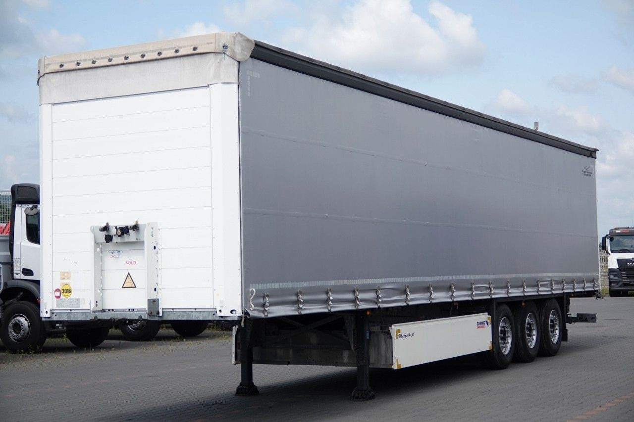 Schmitz Cargobull FIRANKA / STANDARD / OŚ PODNOSZONA / KOSZ NA PA - Semi-trailer dengan terpal samping: gambar 1 Schmitz Cargobull FIRANKA / STANDARD / OŚ PODNOSZONA / KOSZ NA PA - Semi-trailer dengan terpal samping: gambar 1