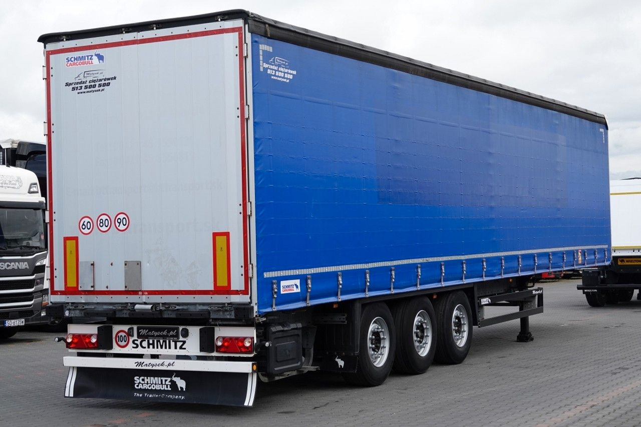 Schmitz Cargobull FIRANKA / STANDARD / OŚ PODNOSZONA / SPROWADZONA - Semi-trailer dengan terpal samping: gambar 4 Schmitz Cargobull FIRANKA / STANDARD / OŚ PODNOSZONA / SPROWADZONA - Semi-trailer dengan terpal samping: gambar 4