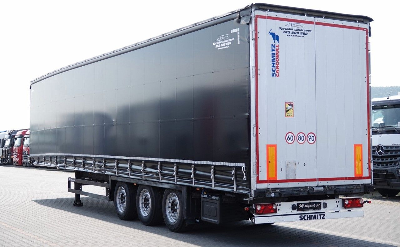 Schmitz Cargobull FIRANKA / VARIOS / 385/55 R22,5 / DACH PODNOSZO - Semi-trailer dengan terpal samping: gambar 3 Schmitz Cargobull FIRANKA / VARIOS / 385/55 R22,5 / DACH PODNOSZO - Semi-trailer dengan terpal samping: gambar 3