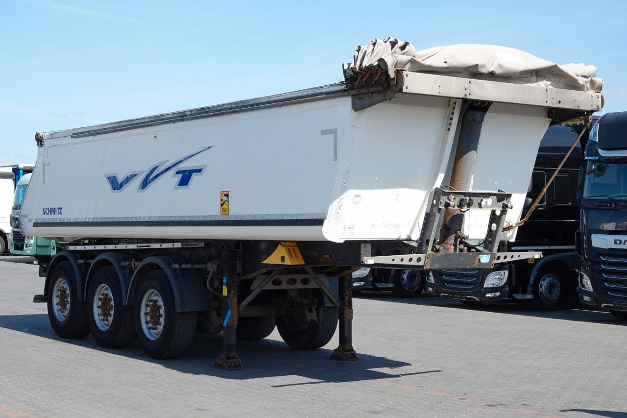 Schmitz Cargobull WYWROTKA / 23 m3 / ALUMINIOWA / OŚ PODNOSZONA - Semi-trailer jungkit: gambar 1 Schmitz Cargobull WYWROTKA / 23 m3 / ALUMINIOWA / OŚ PODNOSZONA - Semi-trailer jungkit: gambar 1