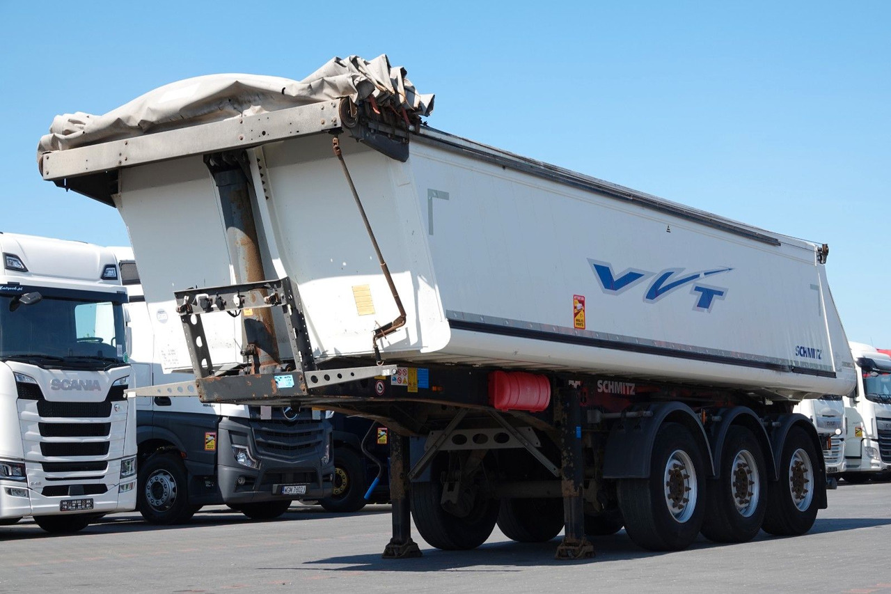 Schmitz Cargobull WYWROTKA / 24 m3 / ALUMINIOWA / OŚ PODNOSZONA - Semi-trailer jungkit: gambar 4 Schmitz Cargobull WYWROTKA / 24 m3 / ALUMINIOWA / OŚ PODNOSZONA - Semi-trailer jungkit: gambar 4