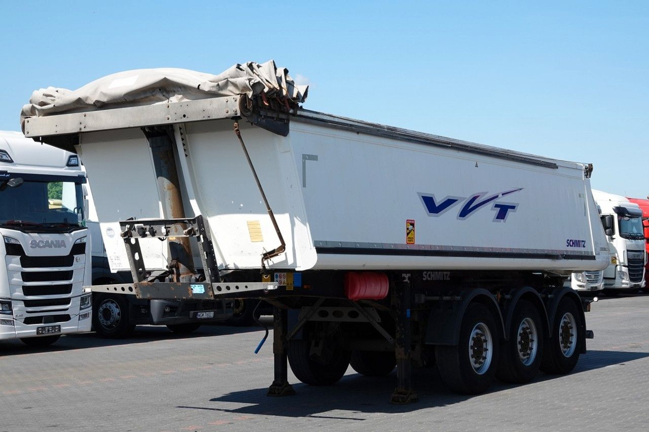 Schmitz Cargobull WYWROTKA / 24 m3 / ALUMINIOWA / OŚ PODNOSZONA - Semi-trailer jungkit: gambar 3 Schmitz Cargobull WYWROTKA / 24 m3 / ALUMINIOWA / OŚ PODNOSZONA - Semi-trailer jungkit: gambar 3