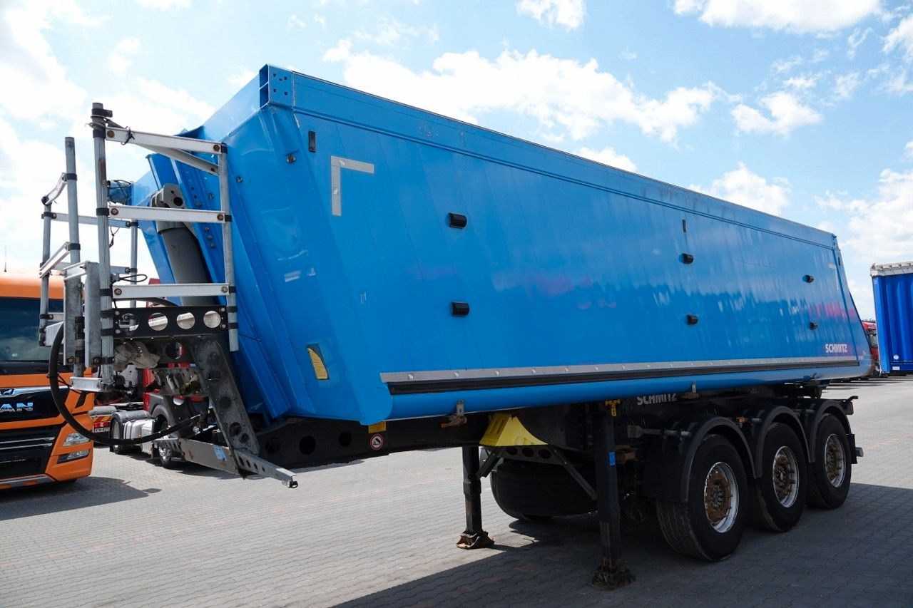 Schmitz Cargobull WYWROTKA 28 M3 / ALUMINIOWA / OŚ PODNOSZONA - Semi-trailer jungkit: gambar 4 Schmitz Cargobull WYWROTKA 28 M3 / ALUMINIOWA / OŚ PODNOSZONA - Semi-trailer jungkit: gambar 4