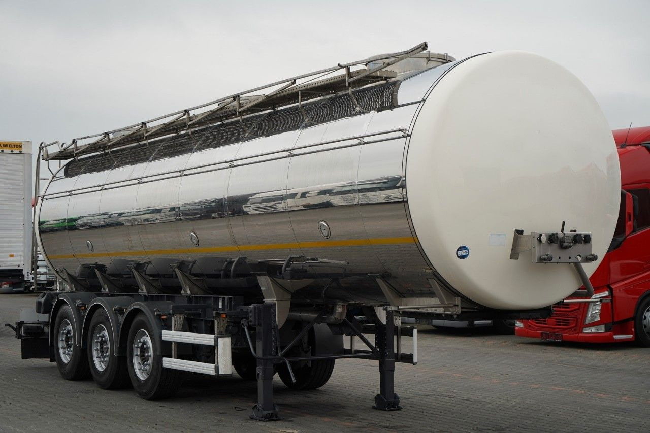 Sommer CYSTERNA SPOŻYWCZA / 3 KOMORY / 30 000 L / OŚ - Semi-trailer tangki: gambar 1 Sommer CYSTERNA SPOŻYWCZA / 3 KOMORY / 30 000 L / OŚ - Semi-trailer tangki: gambar 1
