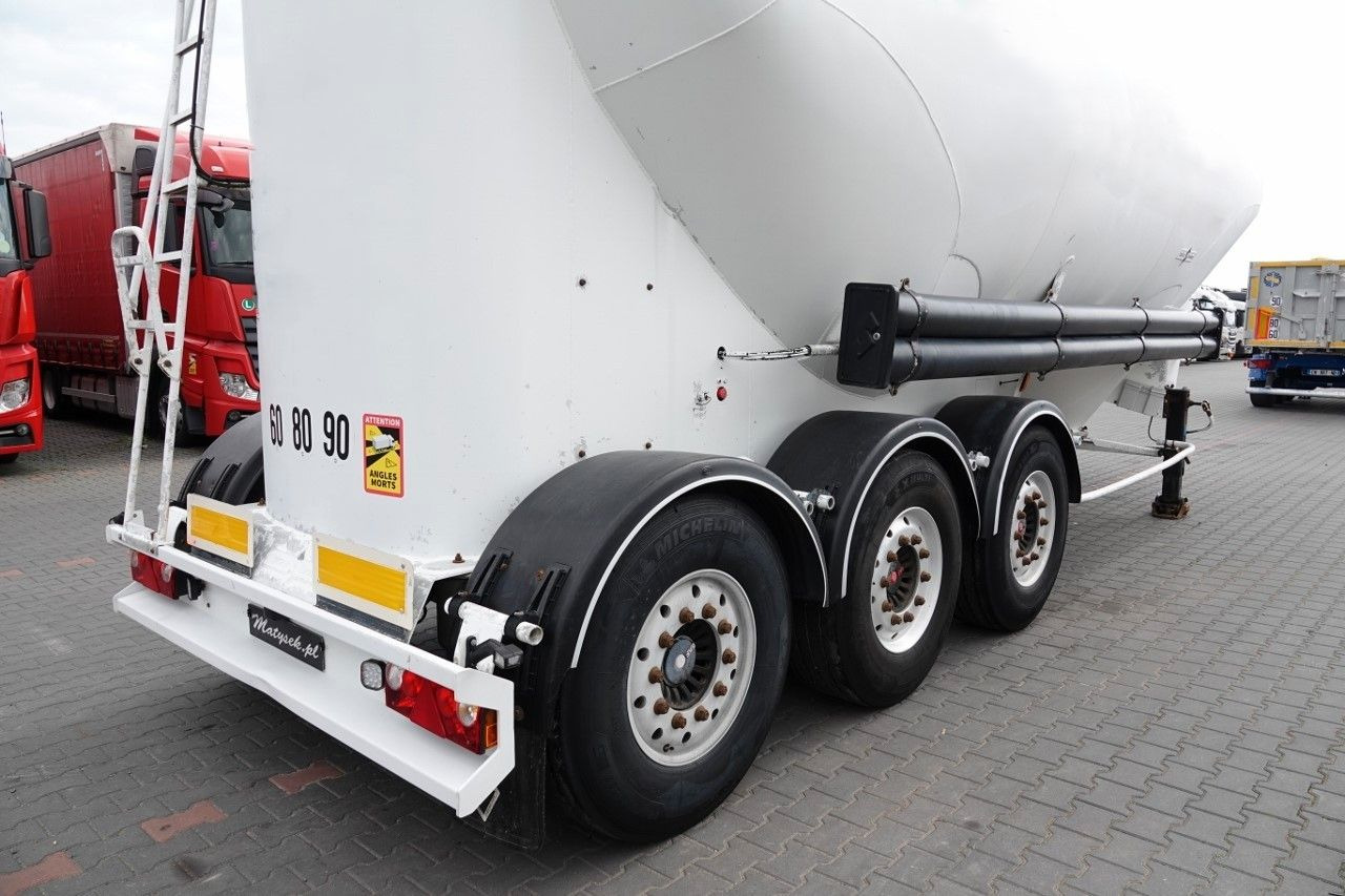 Semi trailer silo Spitzer CEMENTONACZEPA / 37 000 L / SILOS / 3 KOMORY: gambar 13