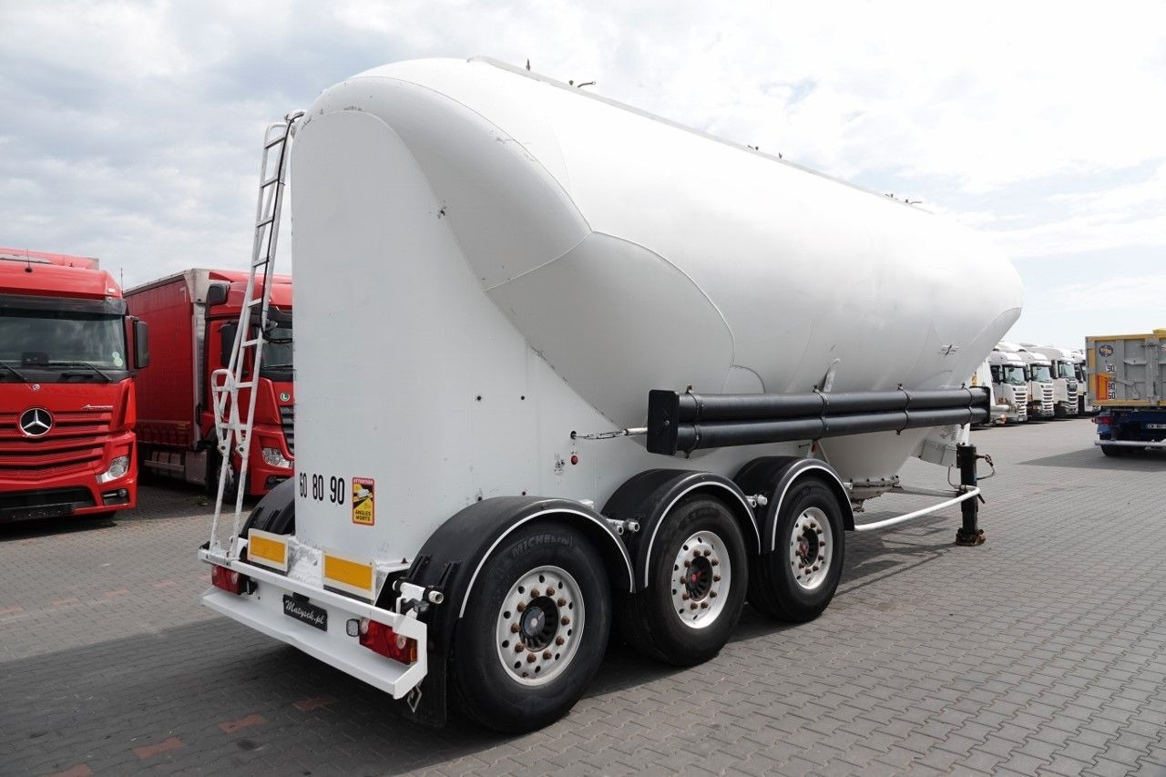 Semi trailer silo Spitzer CEMENTONACZEPA / 37 000 L / SILOS / 3 KOMORY: gambar 7