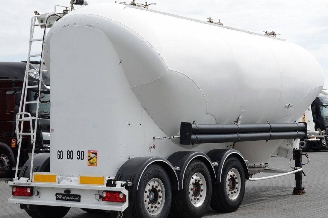 Semi trailer silo Spitzer CEMENTONACZEPA / 37 000 L / SILOS / 3 KOMORY: gambar 8