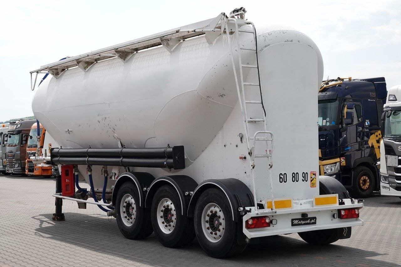 Semi trailer silo Spitzer CEMENTONACZEPA / 37 000 L / SILOS / 3 KOMORY: gambar 6