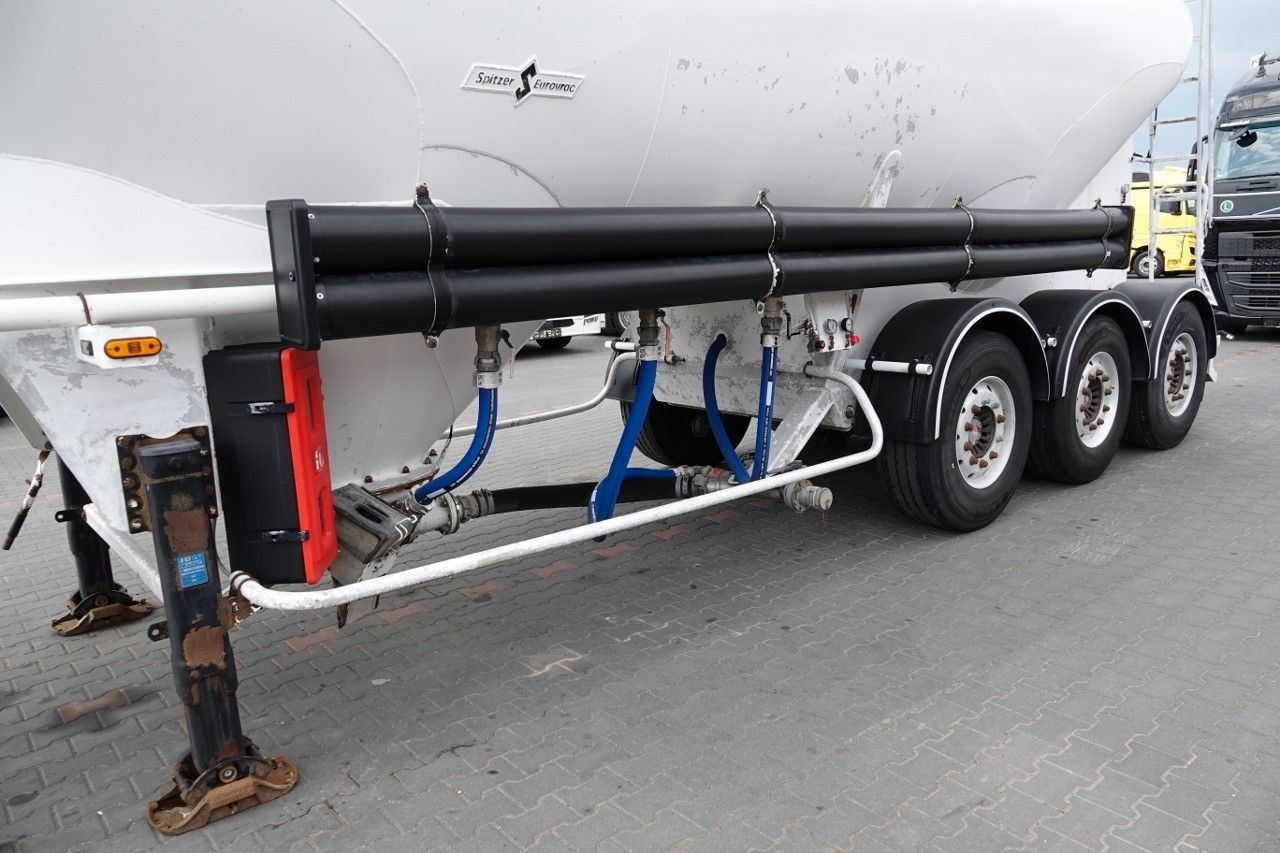 Semi trailer silo Spitzer CEMENTONACZEPA / 37 000 L / SILOS / 3 KOMORY: gambar 10