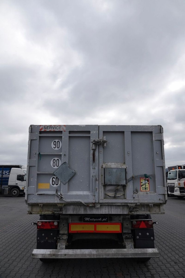 Semi-trailer jungkit baru Stas TISVOL WYWROTKA / 24m3 / ALUMINIOWA / WAGA: 4900: gambar 9