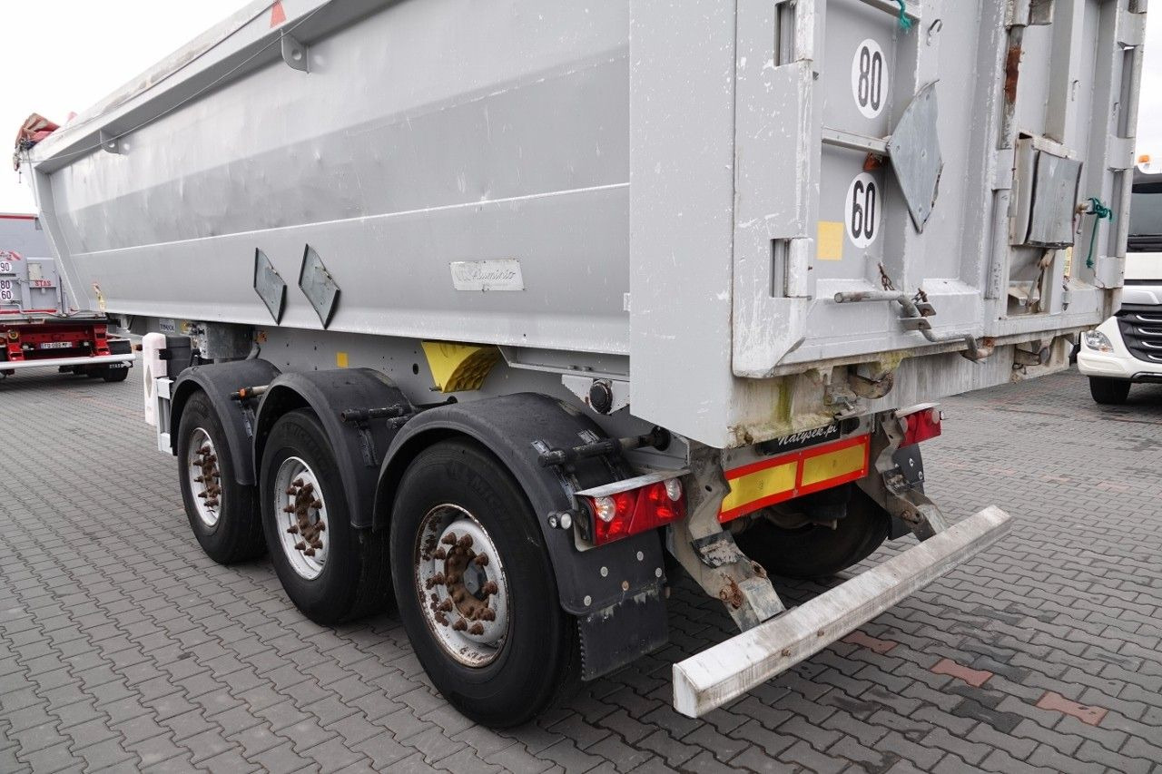 Semi-trailer jungkit baru Stas TISVOL WYWROTKA / 24m3 / ALUMINIOWA / WAGA: 4900: gambar 8