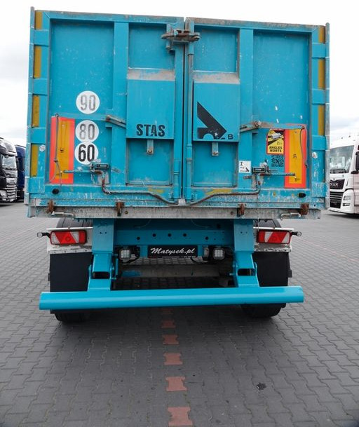 Stas WYWROTKA 27 m3 ALUMINIOWA / WAGA: 4900 KG/RYNNA - Semi-trailer dengan terpal samping: gambar 4 Stas WYWROTKA 27 m3 ALUMINIOWA / WAGA: 4900 KG/RYNNA - Semi-trailer dengan terpal samping: gambar 4