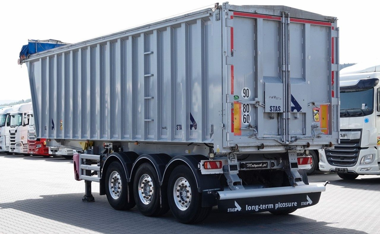 Stas WYWROTKA 43 m3 / ALUMINIOWA / OŚ PODNOSZONA / - Semi-trailer jungkit: gambar 3 Stas WYWROTKA 43 m3 / ALUMINIOWA / OŚ PODNOSZONA / - Semi-trailer jungkit: gambar 3