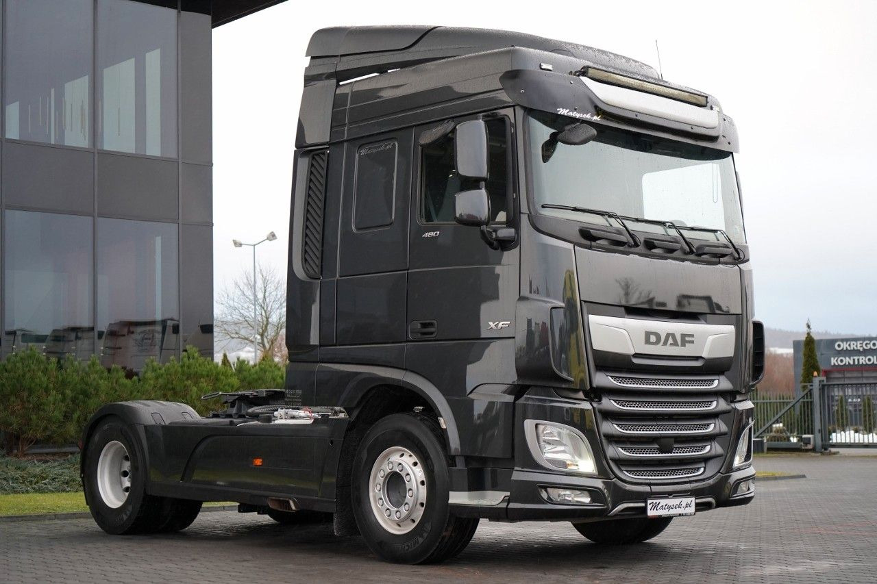 DAF XF 480 / SPACE CAB / HYDRAULIKA / ALUFELGI / - Tractor head: gambar 1 DAF XF 480 / SPACE CAB / HYDRAULIKA / ALUFELGI / - Tractor head: gambar 1
