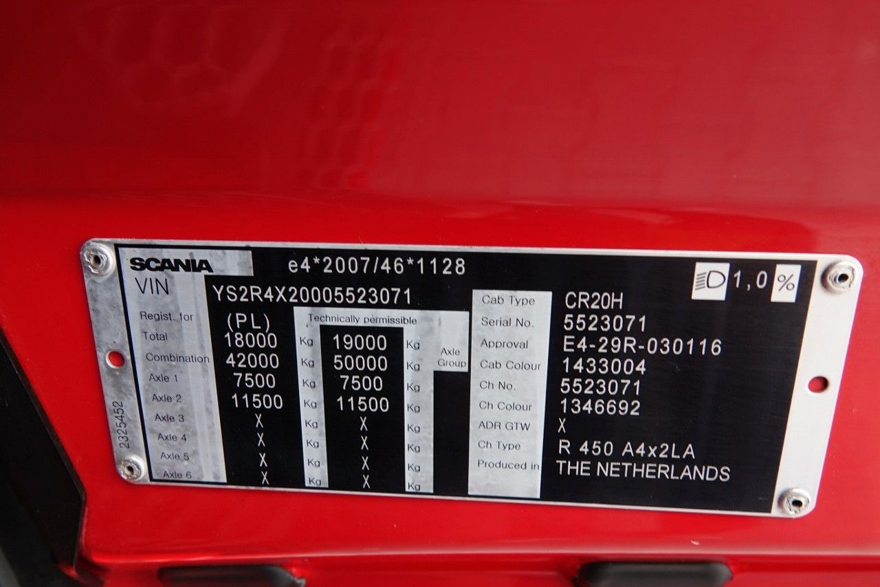 Tractor head Scania 450 / RETARDER  / PO KONTRAKCIE SERWISOWYM: gambar 18