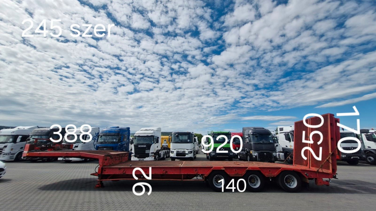 VEREM NACZEPA LAWETA NISKOPODWOZIE / NAJAZDY HYD - Semi-trailer low bed: gambar 2 VEREM NACZEPA LAWETA NISKOPODWOZIE / NAJAZDY HYD - Semi-trailer low bed: gambar 2