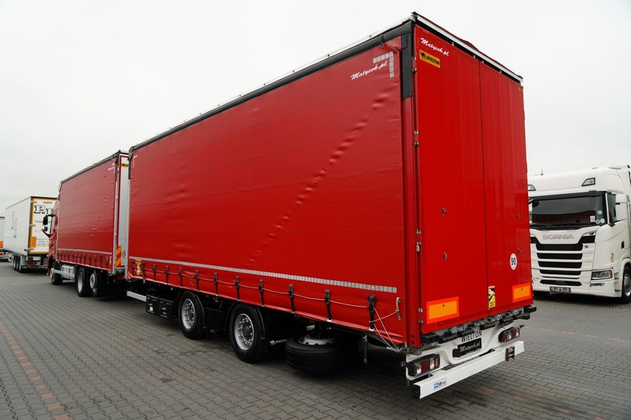 Volvo FH 460 / I-SAVE / ZESTAW TANDEM 120 M3 / PRZEJAZ - Truk dengan terpal samping: gambar 2 Volvo FH 460 / I-SAVE / ZESTAW TANDEM 120 M3 / PRZEJAZ - Truk dengan terpal samping: gambar 2