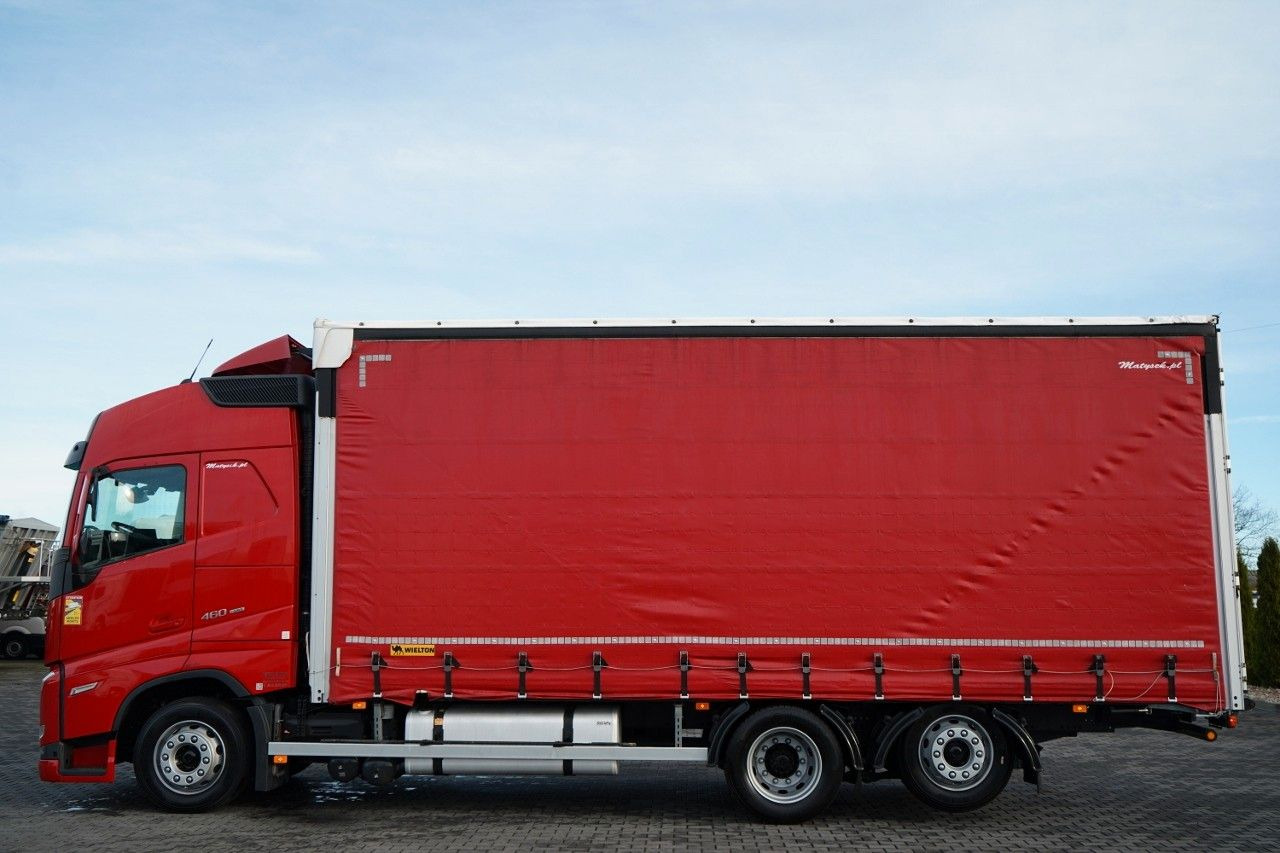 Volvo FH 460 / SOLÓWKA / I-SAVE / I-PARK COOL / OŚ POD - Truk dengan terpal samping: gambar 5 Volvo FH 460 / SOLÓWKA / I-SAVE / I-PARK COOL / OŚ POD - Truk dengan terpal samping: gambar 5