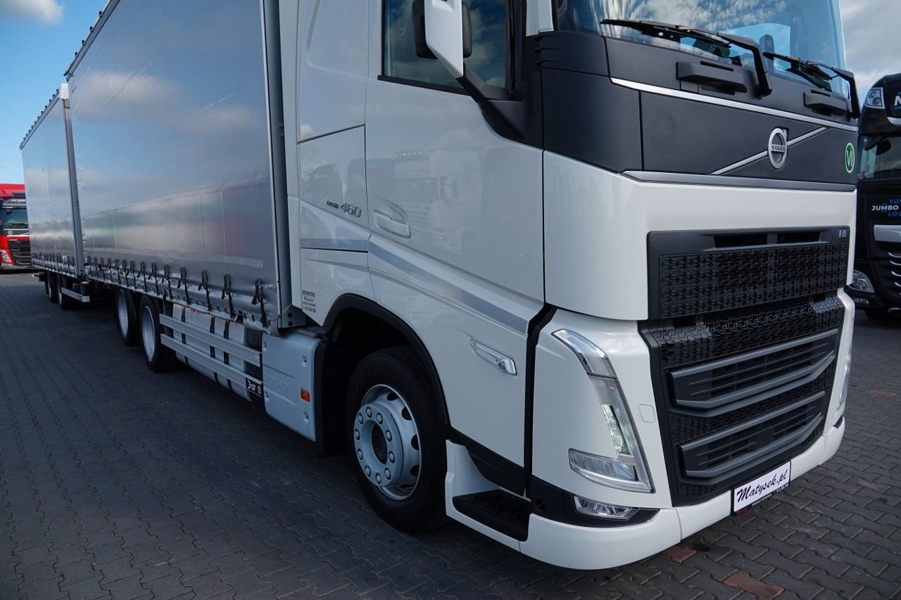 Volvo FH 460 / ZESTAW TANDEM / 120 M3 / CAŁY NA PODUS - Truk dengan terpal samping: gambar 5 Volvo FH 460 / ZESTAW TANDEM / 120 M3 / CAŁY NA PODUS - Truk dengan terpal samping: gambar 5
