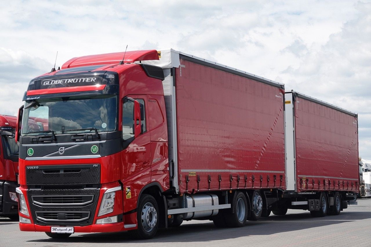 Volvo FH 460 / ZESTAW TANDEM 120 M3 / I-PARK COOL - Truk dengan terpal samping: gambar 2 Volvo FH 460 / ZESTAW TANDEM 120 M3 / I-PARK COOL - Truk dengan terpal samping: gambar 2