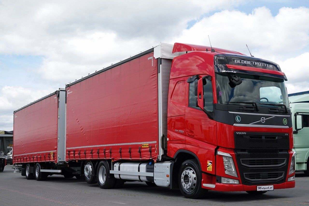 Volvo FH 460 / ZESTAW TANDEM 120 M3 / I-PARK COOL - Truk dengan terpal samping: gambar 1 Volvo FH 460 / ZESTAW TANDEM 120 M3 / I-PARK COOL - Truk dengan terpal samping: gambar 1