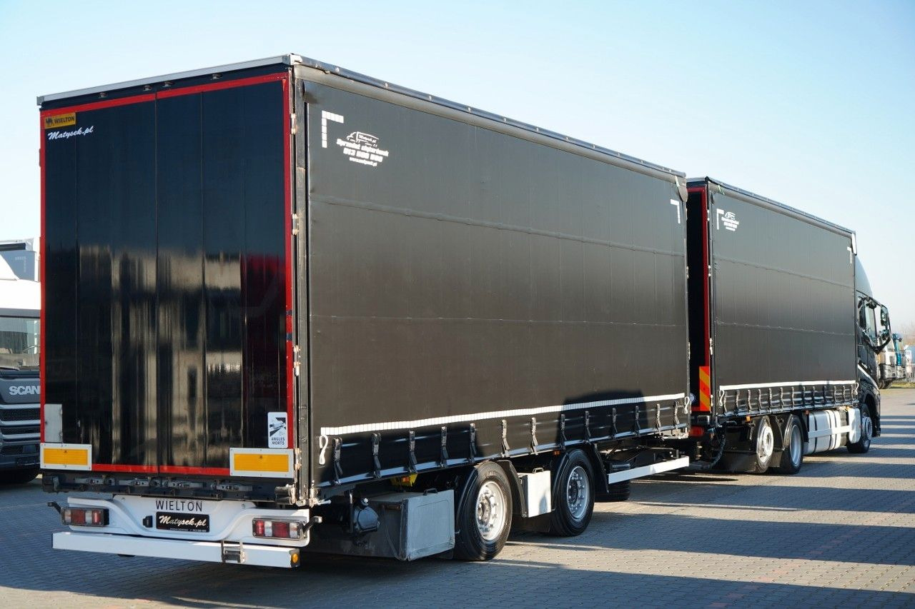 Volvo FH 460 / ZESTAW TANDEM / 120 M3 / PRZEJAZDOWY / - Truk dengan terpal samping: gambar 3 Volvo FH 460 / ZESTAW TANDEM / 120 M3 / PRZEJAZDOWY / - Truk dengan terpal samping: gambar 3