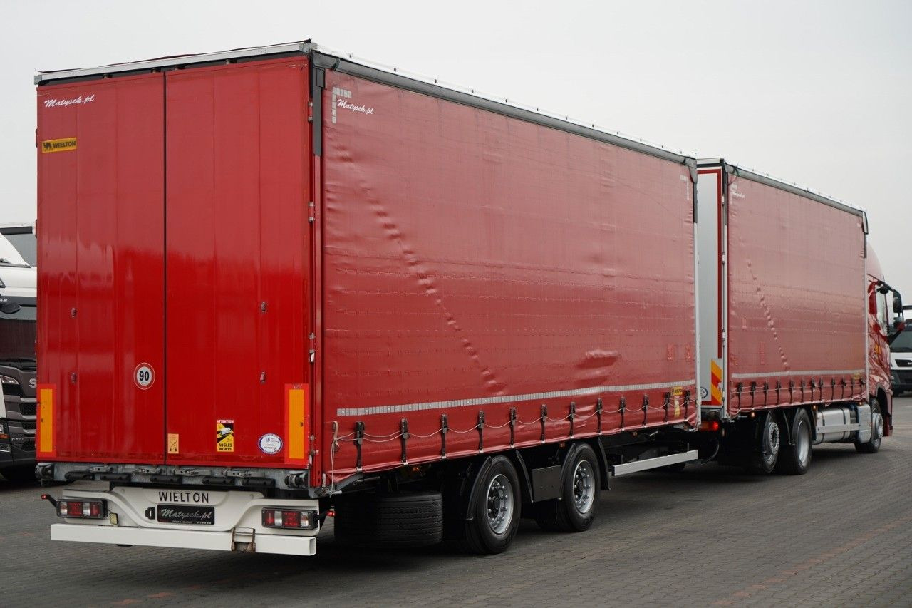 Volvo FH 460 / ZESTAW TANDEM / 120 M3 / PRZEJAZDOWY / - Truk dengan terpal samping: gambar 4 Volvo FH 460 / ZESTAW TANDEM / 120 M3 / PRZEJAZDOWY / - Truk dengan terpal samping: gambar 4