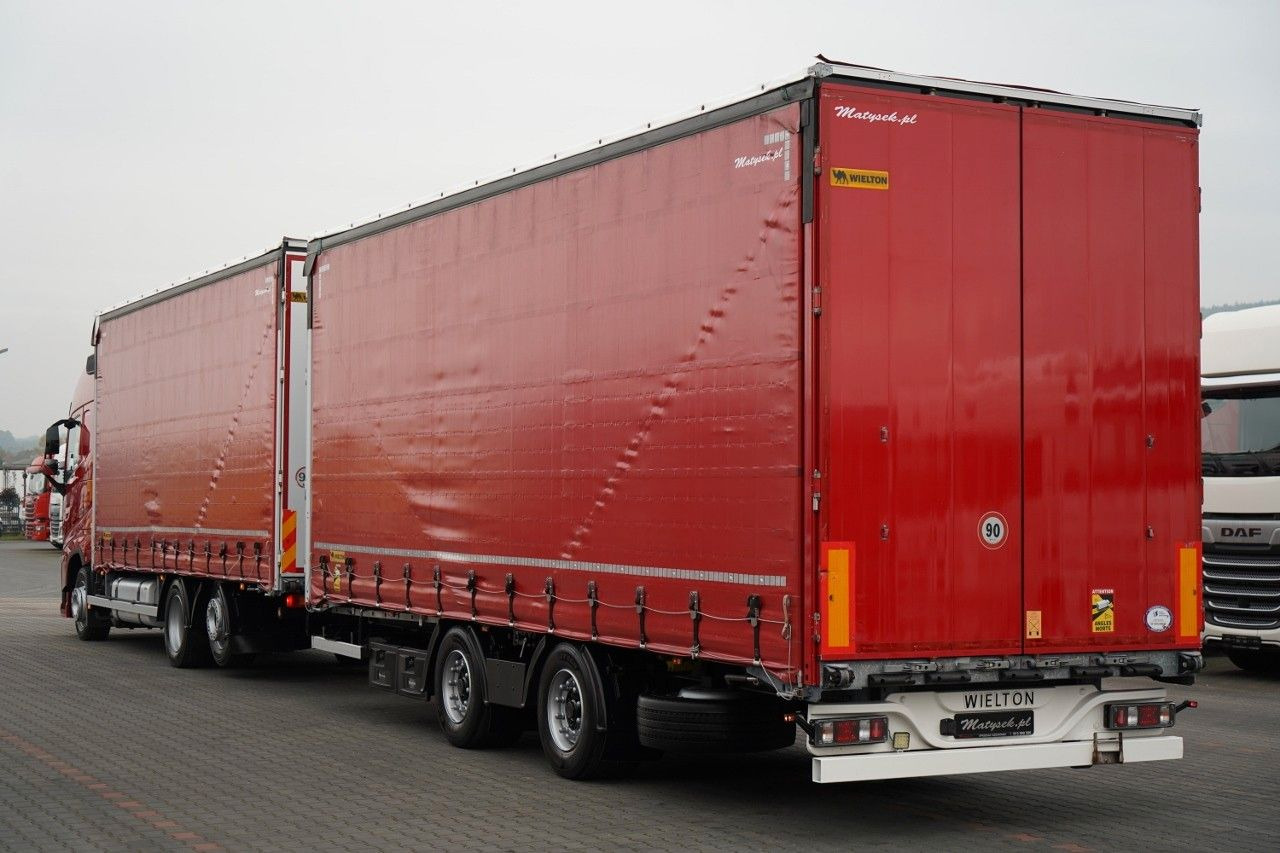 Volvo FH 460 / ZESTAW TANDEM / 120 M3 / PRZEJAZDOWY / - Truk dengan terpal samping: gambar 3 Volvo FH 460 / ZESTAW TANDEM / 120 M3 / PRZEJAZDOWY / - Truk dengan terpal samping: gambar 3