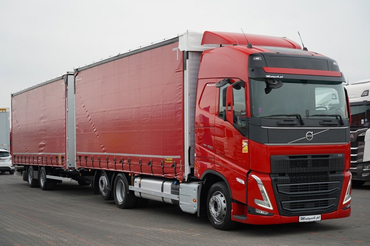 Volvo FH 460 / ZESTAW TANDEM / 120 M3 / PRZEJAZDOWY / - Truk dengan terpal samping: gambar 5 Volvo FH 460 / ZESTAW TANDEM / 120 M3 / PRZEJAZDOWY / - Truk dengan terpal samping: gambar 5