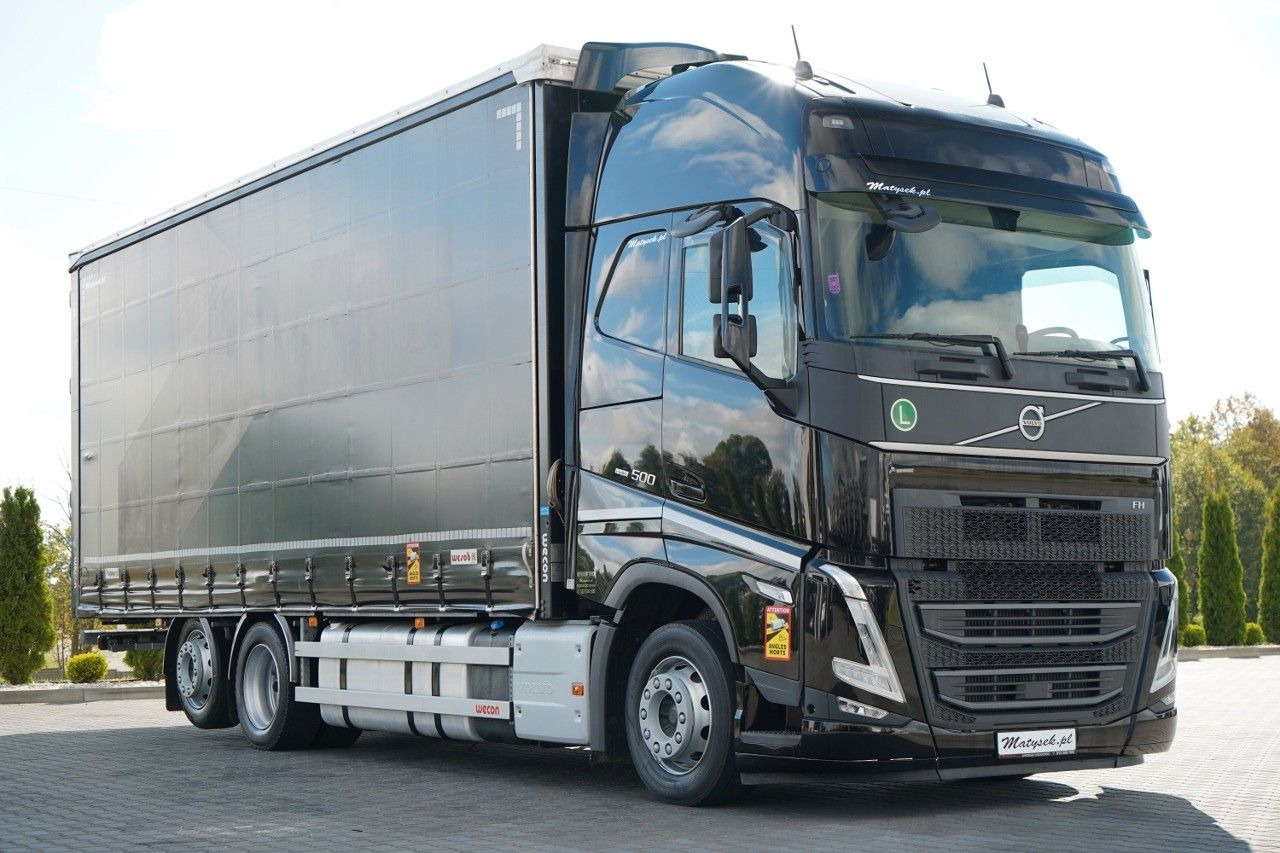 Volvo FH 500 / I-SAVE / TANDEM PRZEJAZDOWY / 2023 / K - Truk dengan terpal samping: gambar 1 Volvo FH 500 / I-SAVE / TANDEM PRZEJAZDOWY / 2023 / K - Truk dengan terpal samping: gambar 1
