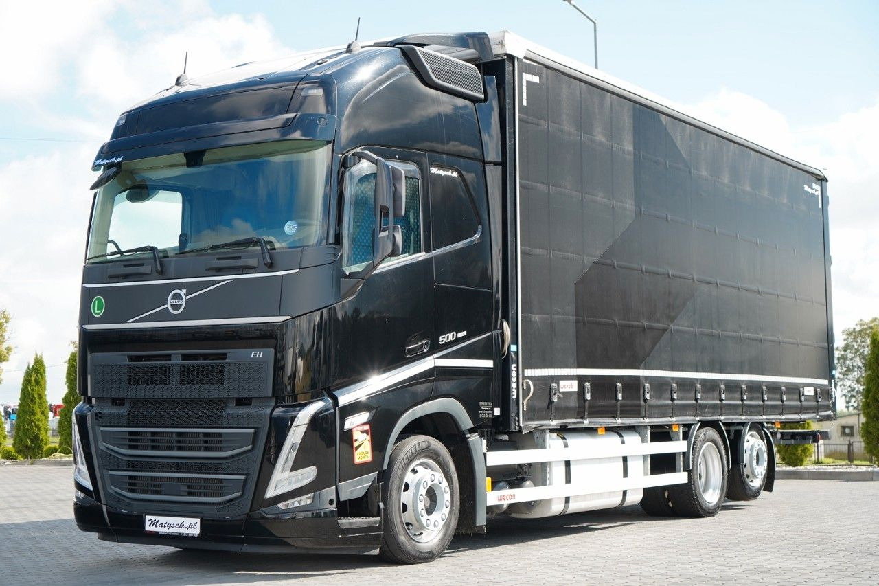 Volvo FH 500 / I-SAVE / TANDEM PRZEJAZDOWY / 2023 / K - Truk dengan terpal samping: gambar 3 Volvo FH 500 / I-SAVE / TANDEM PRZEJAZDOWY / 2023 / K - Truk dengan terpal samping: gambar 3