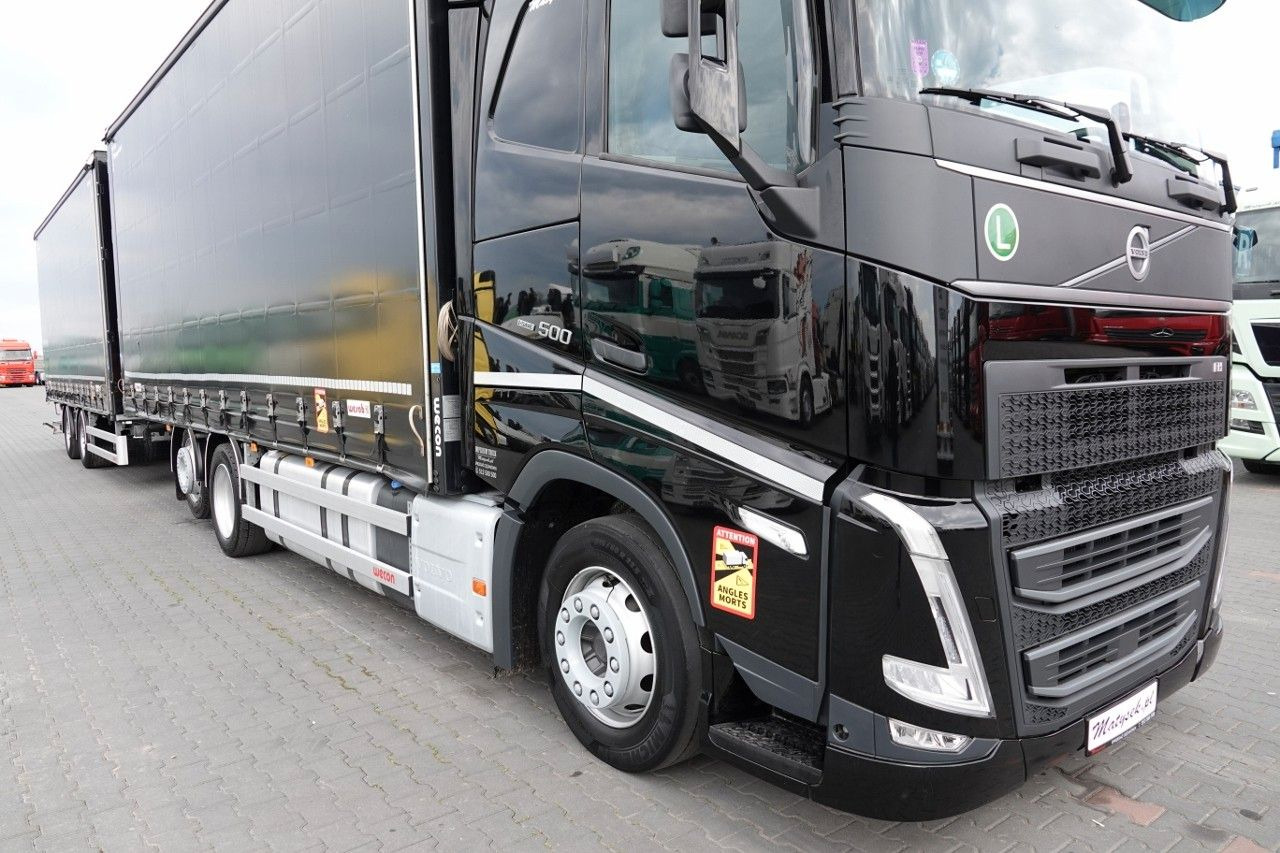 Volvo FH 500 / I-SAVE / XL / ZESTAW TANDEM PRZEJAZDOWY - Truk dengan terpal samping: gambar 5 Volvo FH 500 / I-SAVE / XL / ZESTAW TANDEM PRZEJAZDOWY - Truk dengan terpal samping: gambar 5