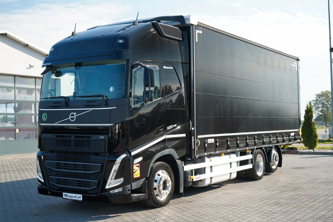 Volvo FH 500 / MEGA / ZESTAW TANDEM PRZEJAZDOWY 120 M3 - Truk dengan terpal samping: gambar 2 Volvo FH 500 / MEGA / ZESTAW TANDEM PRZEJAZDOWY 120 M3 - Truk dengan terpal samping: gambar 2