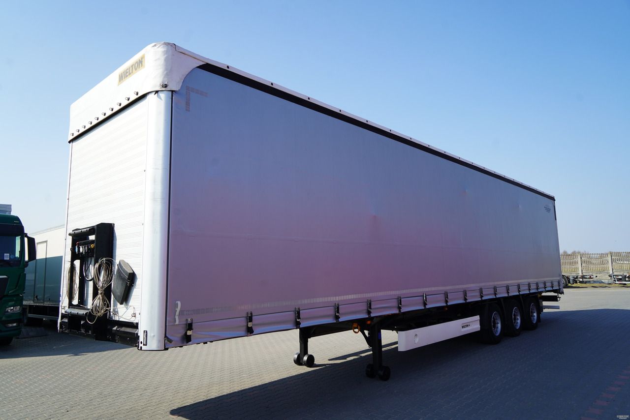 WIELTON FIRANKA / MEGA / SYSTEM BDE - ROZSUWANE SŁUPKI / OSIE SAF / - Semi-trailer dengan terpal samping: gambar 1 WIELTON FIRANKA / MEGA / SYSTEM BDE - ROZSUWANE SŁUPKI / OSIE SAF / - Semi-trailer dengan terpal samping: gambar 1