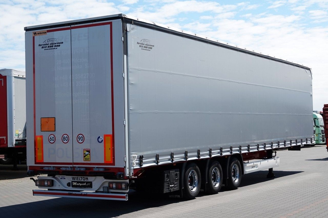 Wielton CURTAINSIDER/MEGA /COILMULD - 9M/LIFT AXLE/ SAF - Semi-trailer dengan terpal samping: gambar 4 Wielton CURTAINSIDER/MEGA /COILMULD - 9M/LIFT AXLE/ SAF - Semi-trailer dengan terpal samping: gambar 4