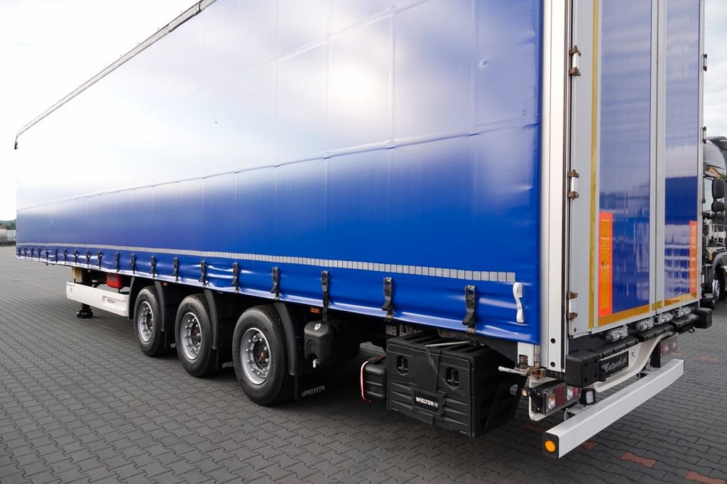 Wielton CURTAINSIDER / STANDARD /LIFTED AXLE & ROOF/BDE - Semi-trailer dengan terpal samping: gambar 3 Wielton CURTAINSIDER / STANDARD /LIFTED AXLE & ROOF/BDE - Semi-trailer dengan terpal samping: gambar 3