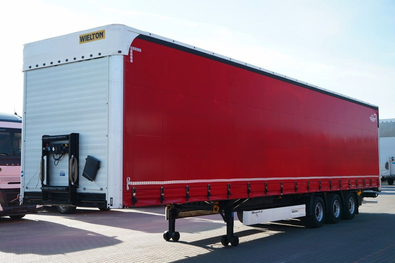 Wielton FIRANKA MEGA / LOWDECK / BDE - ROZSUWANE SŁUPKI - Semi-trailer dengan terpal samping: gambar 2 Wielton FIRANKA MEGA / LOWDECK / BDE - ROZSUWANE SŁUPKI - Semi-trailer dengan terpal samping: gambar 2