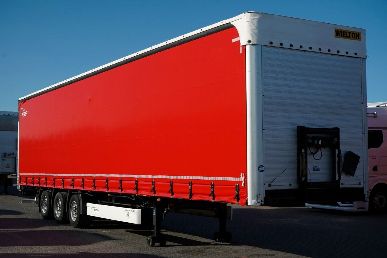 Wielton FIRANKA MEGA / LOWDECK / BDE - ROZSUWANE SŁUPKI - Semi-trailer dengan terpal samping: gambar 1 Wielton FIRANKA MEGA / LOWDECK / BDE - ROZSUWANE SŁUPKI - Semi-trailer dengan terpal samping: gambar 1