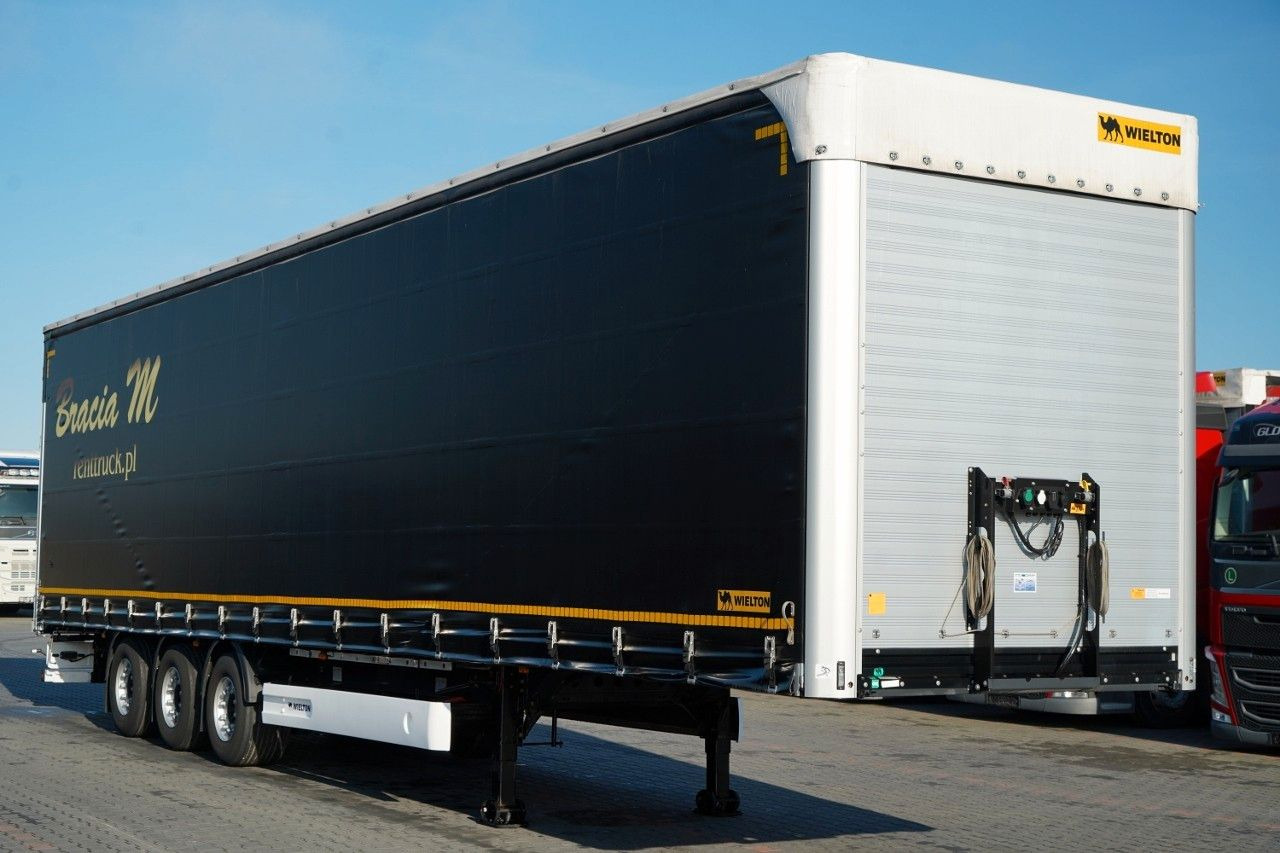 Wielton FIRANKA / MEGA / LOWDECK / MAŁO UŻYWANA / 80 TYS - Semi-trailer dengan terpal samping: gambar 1 Wielton FIRANKA / MEGA / LOWDECK / MAŁO UŻYWANA / 80 TYS - Semi-trailer dengan terpal samping: gambar 1