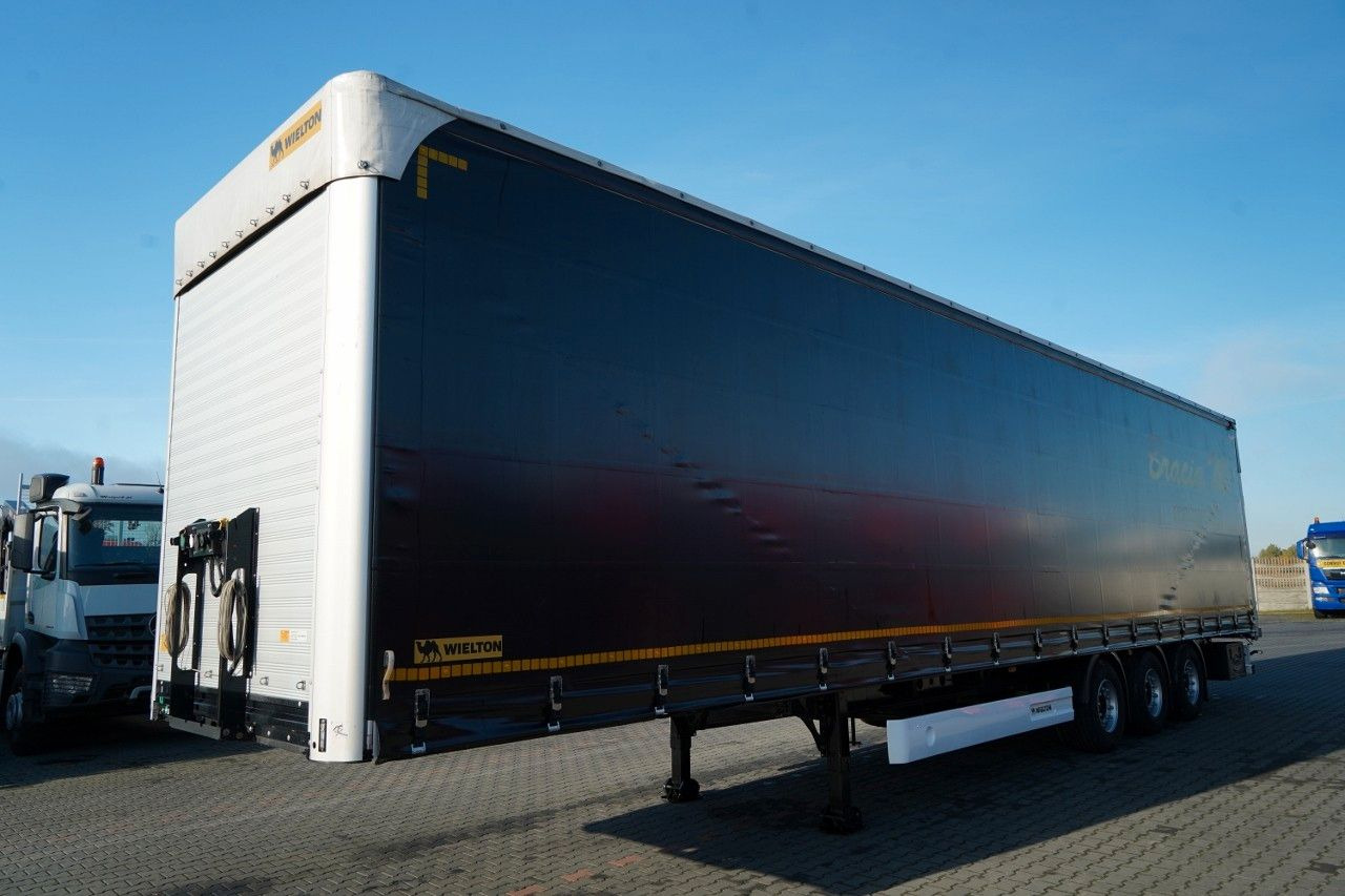 Wielton FIRANKA / MEGA / LOWDECK / MAŁO UŻYWANA / 80 TYS - Semi-trailer dengan terpal samping: gambar 4 Wielton FIRANKA / MEGA / LOWDECK / MAŁO UŻYWANA / 80 TYS - Semi-trailer dengan terpal samping: gambar 4