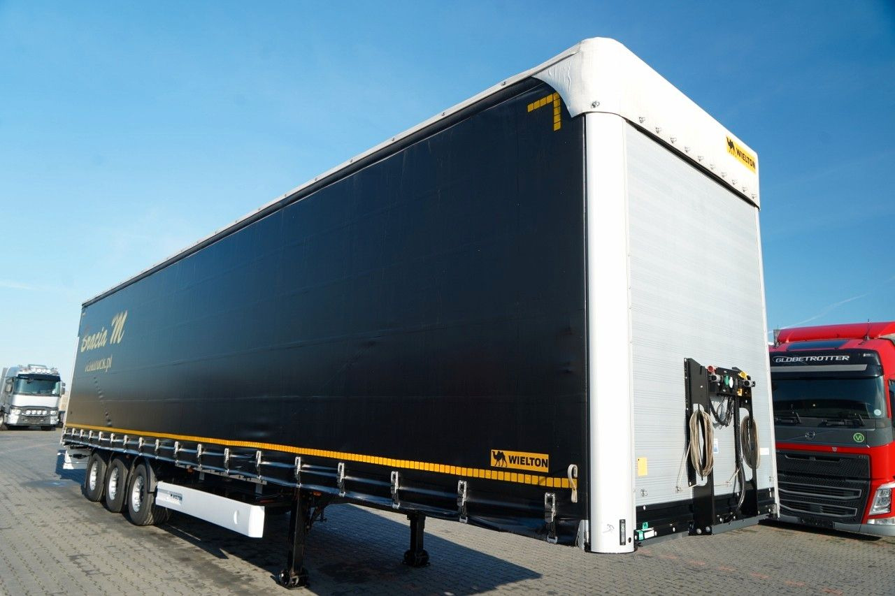 Wielton FIRANKA / MEGA / LOWDECK / MAŁO UŻYWANA / 80 TYS - Semi-trailer dengan terpal samping: gambar 2 Wielton FIRANKA / MEGA / LOWDECK / MAŁO UŻYWANA / 80 TYS - Semi-trailer dengan terpal samping: gambar 2