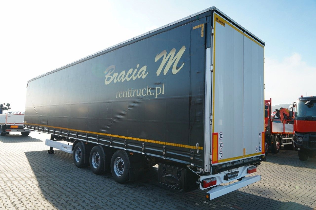 Wielton FIRANKA / MEGA / LOWDECK / MAŁO UŻYWANA / 80 TYS - Semi-trailer dengan terpal samping: gambar 5 Wielton FIRANKA / MEGA / LOWDECK / MAŁO UŻYWANA / 80 TYS - Semi-trailer dengan terpal samping: gambar 5