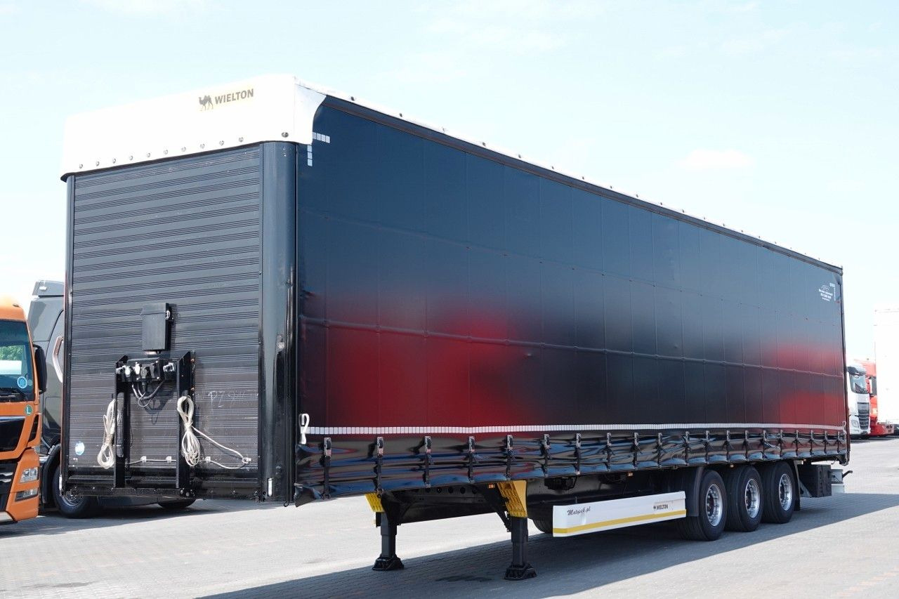 Wielton FIRANKA / MEGA / LOWDECK / OŚ PODNOSZONA / DACH - Semi-trailer dengan terpal samping: gambar 1 Wielton FIRANKA / MEGA / LOWDECK / OŚ PODNOSZONA / DACH - Semi-trailer dengan terpal samping: gambar 1